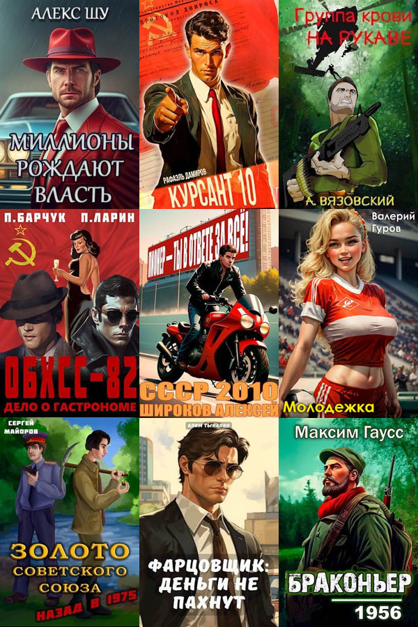 Cборник книг - «Попаданцы. Назад в СССР» [999 книг] (2010-2023) FB2