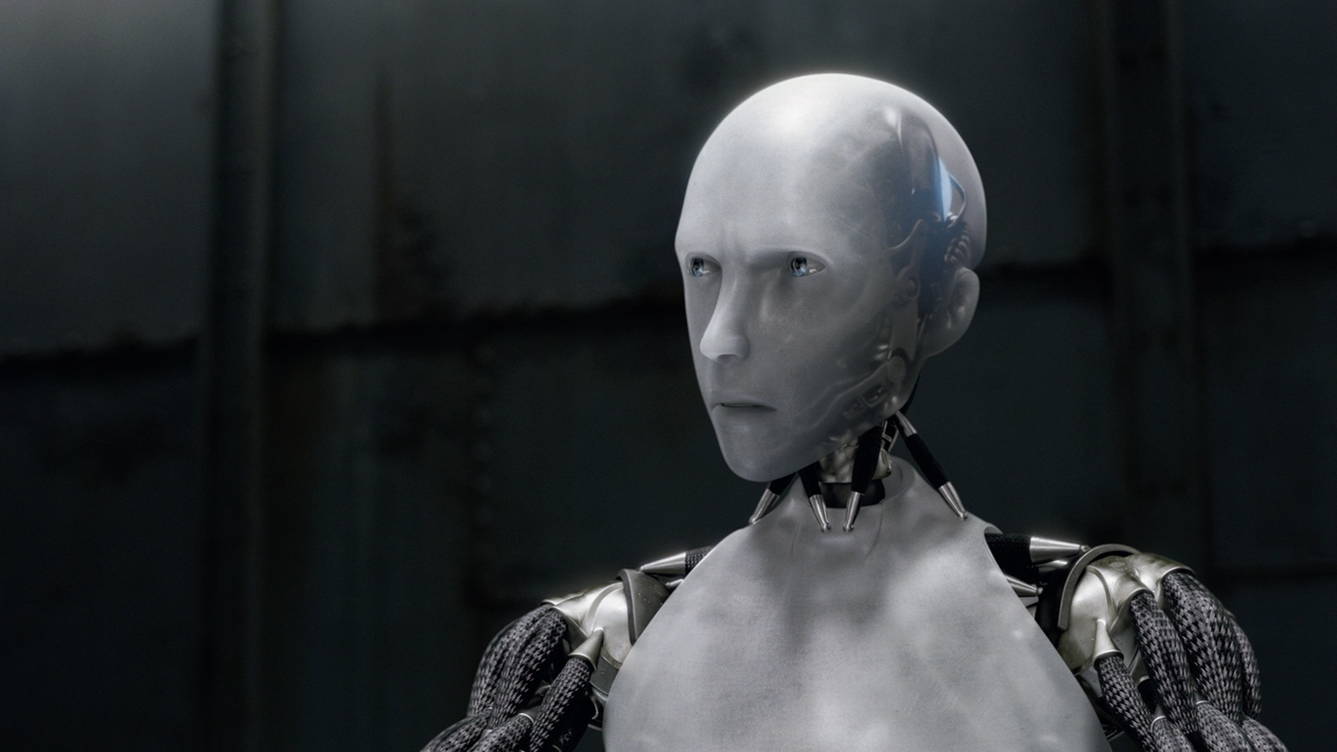 Я, робот / I, Robot / 2004 / ДБ, ПМ, ПД, АП (Гаврилов, Живов, Рудой), СТ / Open Matte / BDRip (1080p)