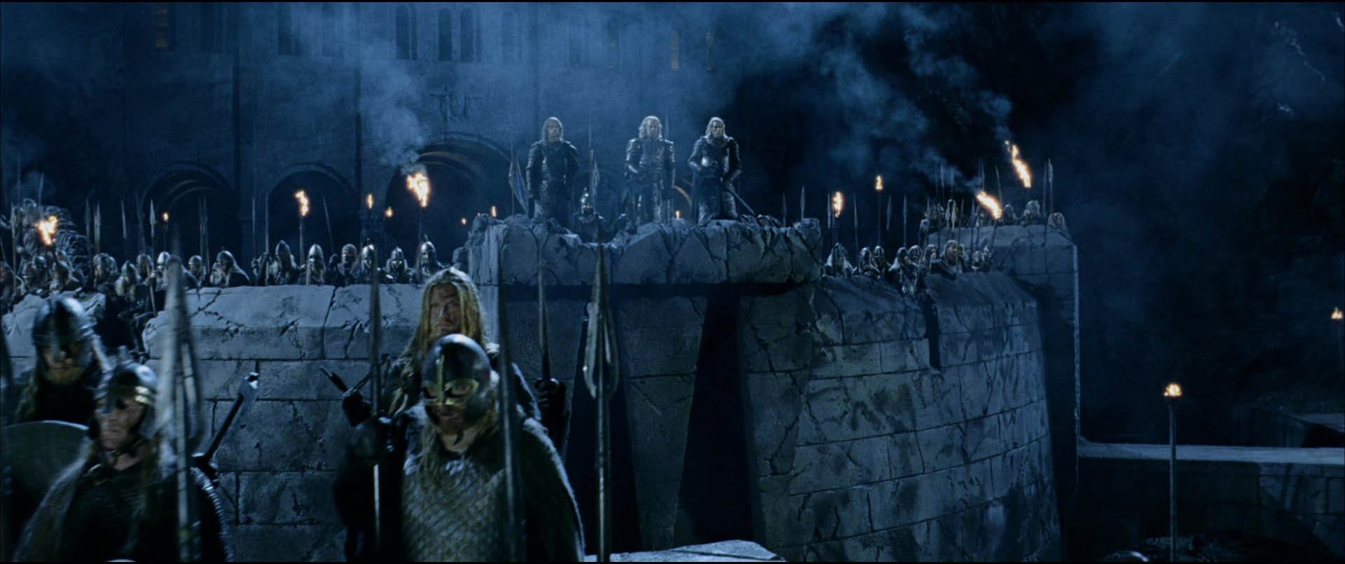 Властелин колец: Две сорванные башни / The Lord of the Rings: The Two Towers / 2002 / АП (Пучков) / HEVC / BDRip (1080p)
