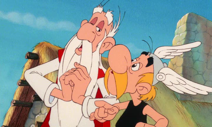 Астерикс против Цезаря / Asterix vs. Caesar (Asterix et la surprise de Cesar) / 1985 / ПМ / HDRip