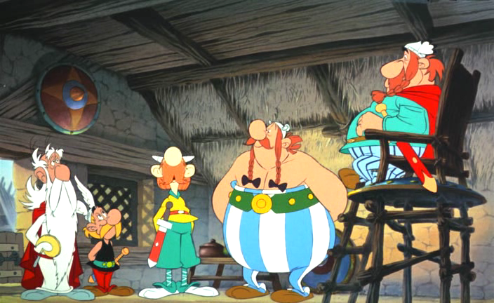 Астерикс в Британии / Asterix in Britain (Asterix chez les Bretons) / 1986 / ПМ / BDRip