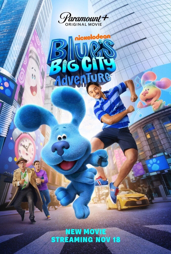 Приключения Блю в большом городе / Blue&amp;#039;s Big City Adventure / 2022 / ДБ / WEB-DL (1080p)
