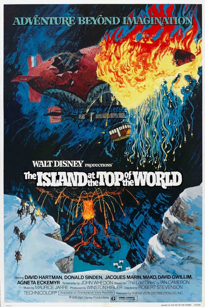 Остров на вершине мира / The Island at the Top of the World / 1974 / ЛО / DVDRip