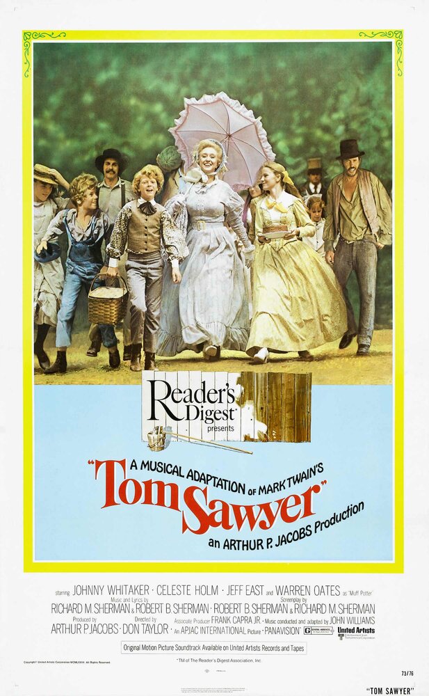 Том Сойер / Tom Sawyer / 1973 / ПД / HEVC / BDRip (1080p)
