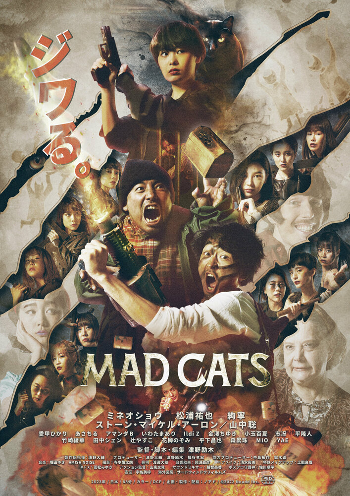 Бешеные кошки / Mad Cats / 2023 / ПМ / WEB-DLRip (AVC)